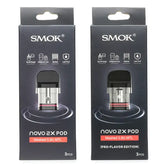 SMOK Novo 2X Replacement Pods - 3ct