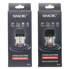SMOK Novo 2X Replacement Pods - 3ct
